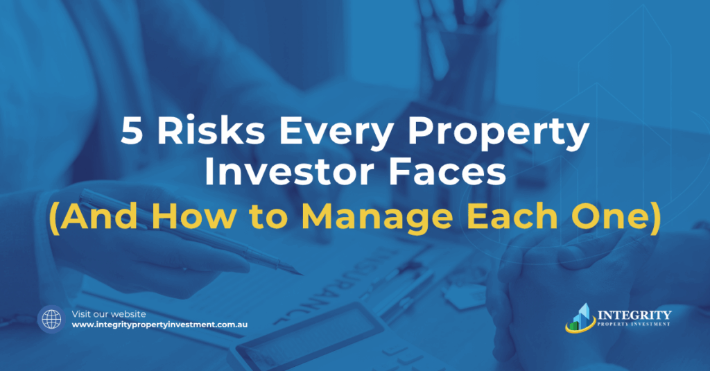 ADF member reviewing the five key risks of property investment and how to manage each one